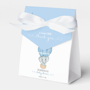 Sweet Little Danke Blue Elephant Baby Dusche Geschenkschachtel