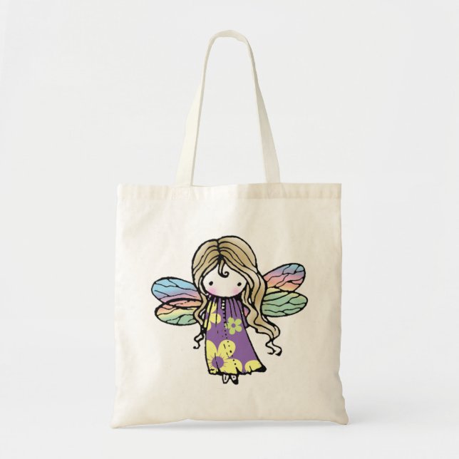 Sweet Little Fairy Tote Bag Tragetasche (Vorne)
