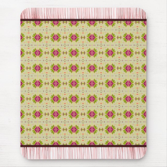Sweet Little Flower Rug Style Mousepad (Vorne)