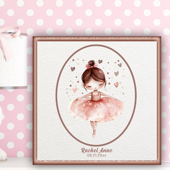Sweet Little Girl Ballerina Poster (Von Creator hochgeladen)