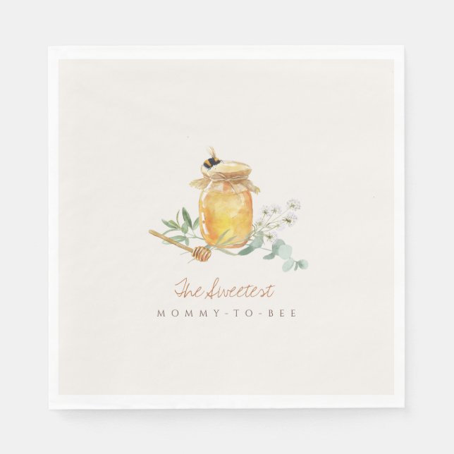 Sweet Little Honey Baby Dusche Serviette (Vorderseite)