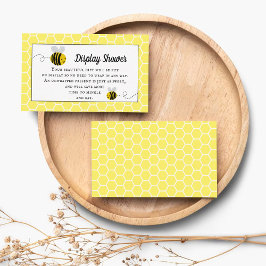 Sweet Little Honey Bee Baby Shower Dusche Begleitkarte