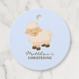 Sweet Little Lamb Baby Baptisse Geschenkanhänger