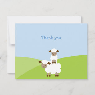 Sweet Little Lamb Vielen Dank, dass Sie Karten bem