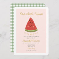 Sweet Little Melon ist auf dem Weg Baby Dusche
