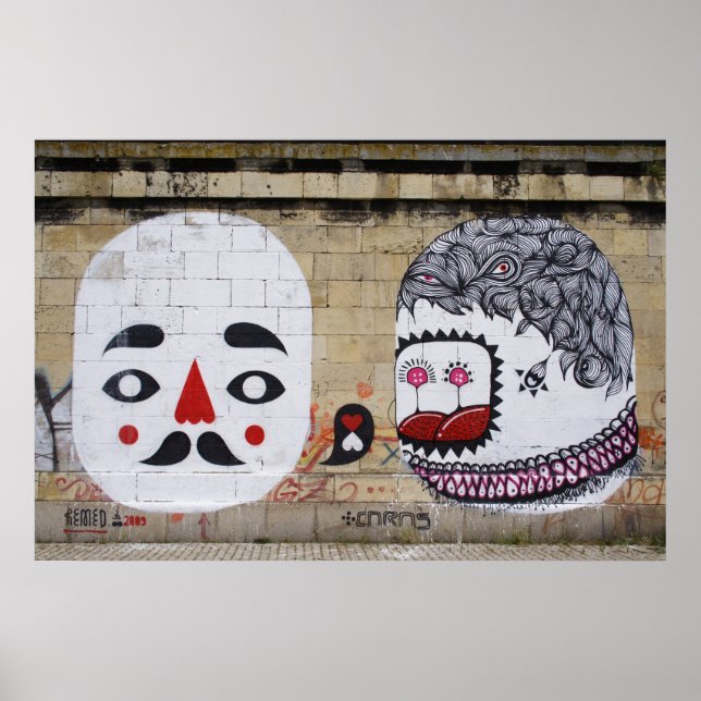 Sweet Little Mustache Poster (Vorne)