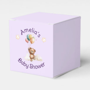 Sweet Little One on Way Lavender Baby Dusche Geschenkschachtel