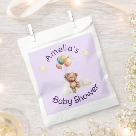 Sweet Little One on Way Lavender Baby Dusche Geschenktütchen
