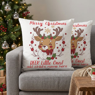 Sweet ''LITTLE ONES'' Saisonfarben Weihnachten Kissen
