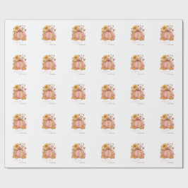 Sweet Little patch pumpkin florals is on the way Geschenkpapier