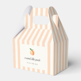 Sweet Little Peach Baby Dusche Geschenkschachtel
