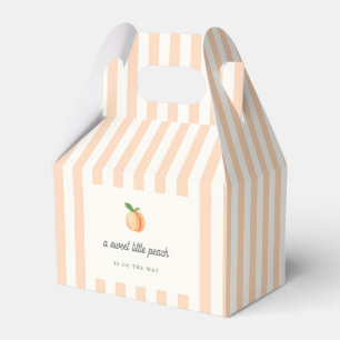 Sweet Little Peach Baby Dusche Geschenkschachtel