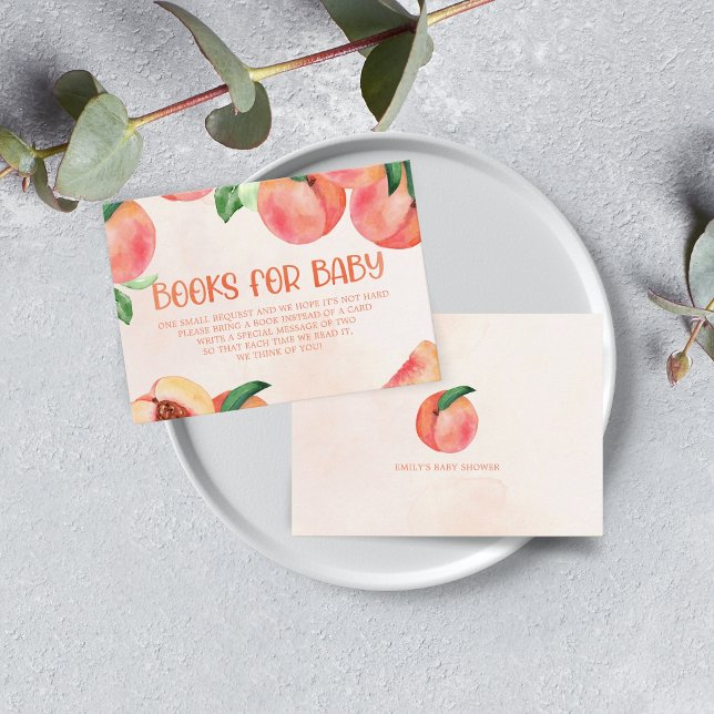 Sweet Little Peach Books for Baby Begleitkarte (Von Creator hochgeladen)
