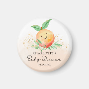 Sweet Little Peach Es ist ein Mädchen Magnet