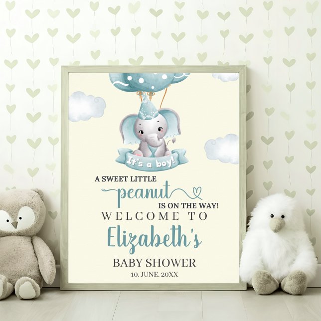  Sweet Little Peanut is on the way Baby shower Poster (Von Creator hochgeladen)
