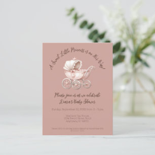 Sweet Little Princess Baby Dusche Postkarte
