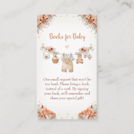 Sweet Little Pumpkin Autumn Baby Shower Begleitkarte