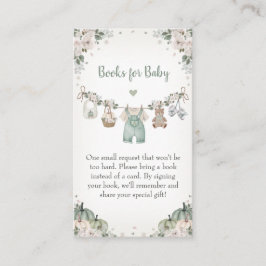 Sweet Little Pumpkin Autumn Baby Shower Begleitkarte