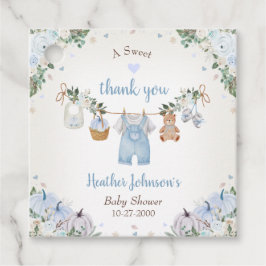 Sweet Little Pumpkin Autumn Baby Shower Geschenkanhänger