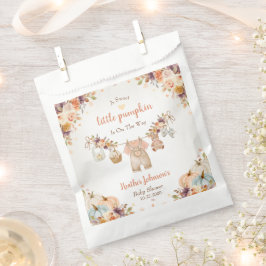 Sweet Little Pumpkin Autumn Baby Shower Geschenktütchen