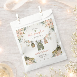 Sweet Little Pumpkin Autumn Baby Shower Geschenktütchen