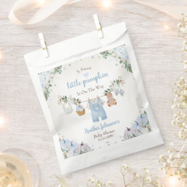 Sweet Little Pumpkin Autumn Baby Shower Geschenktütchen