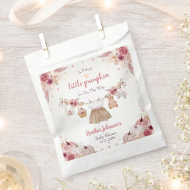 Sweet Little Pumpkin Autumn Baby Shower  Geschenktütchen