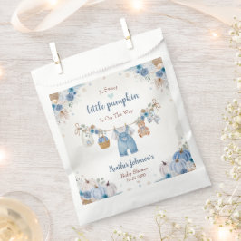 Sweet Little Pumpkin Autumn Baby Shower Geschenktütchen