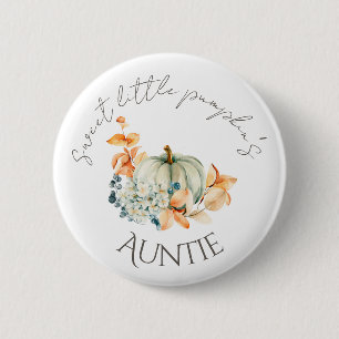Sweet Little Pumpkin Fall Baby Showknopf Tante Button