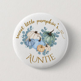 Sweet Little Pumpkin Fall Baby Showknopf Tante Button