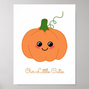 Sweet Little Süsse Pumpkin Baby Kinderzimmer Poster