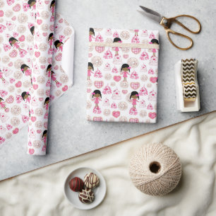Sweet Little Valentinstag Wrapping Paper Geschenkpapier