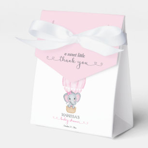 Sweet Little Vielen Dank Pink Elephant Baby Dusche Geschenkschachtel
