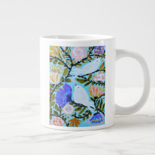Sweet Love Birds II Jumbo-Tasse