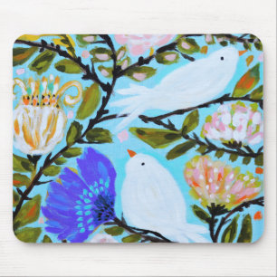 Sweet Love Birds II Mousepad