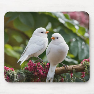 Sweet Lovebirds Mouse Pad Mousepad