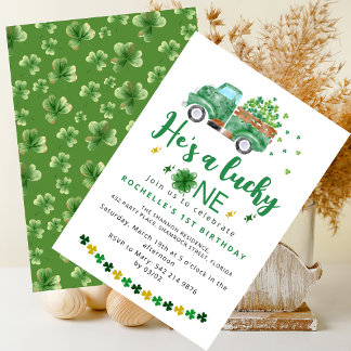 Sweet Lucky One Geburtstagsparty Einladung