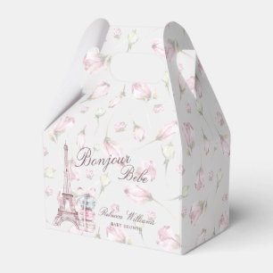Sweet Macaron Bonjour Bebe Paris Baby Dusche Geschenkschachtel
