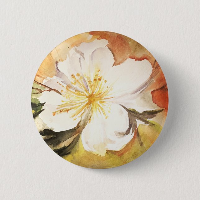 Sweet Magnolia Button (Vorderseite)