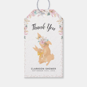 Sweet Mama & Baby Bunnies Vielen Dank Geschenkanhänger