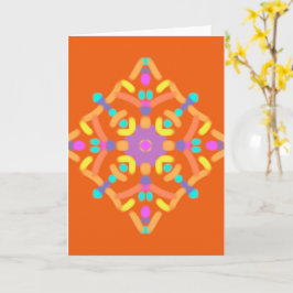 Sweet Mandala Blank Card Karte