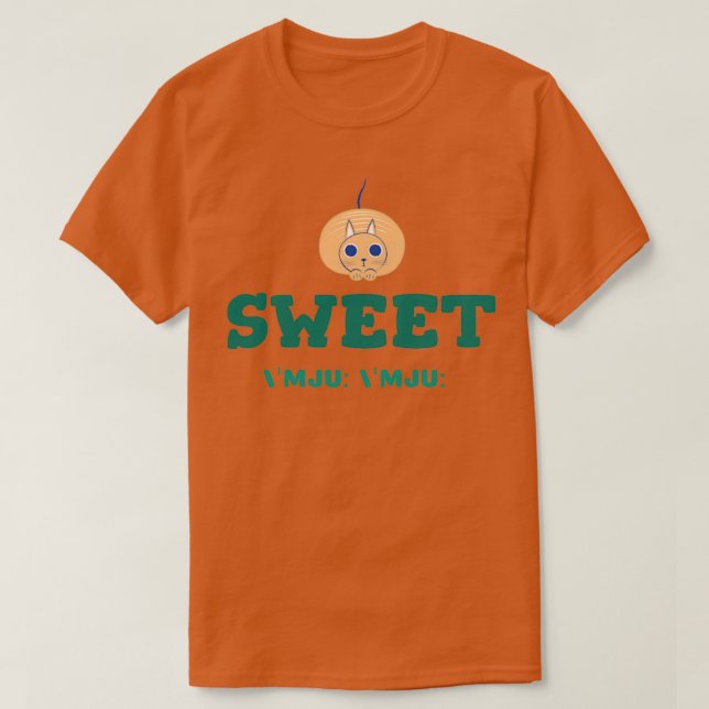 Sweet meow ist das Lernen des Koeffizienten fri T-Shirt (Design vorne)