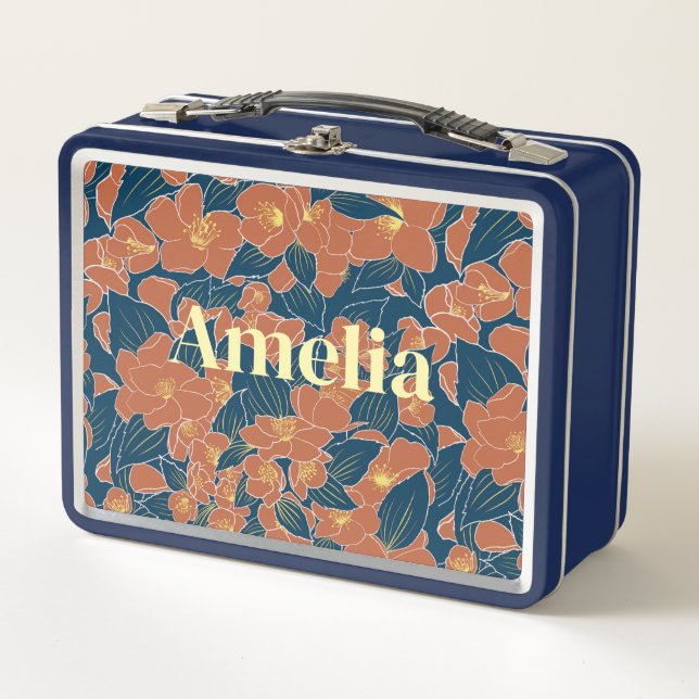 Sweet Mock Orange Metal Lunchbox (Vorderseite)