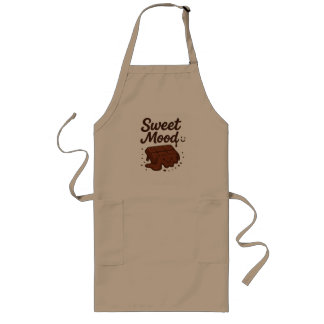 Sweet Mood Chocolate Smile Apron & Cute Happy Lange Schürze