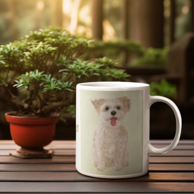 Sweet Morkie Dog Classic Tasse (Von Creator hochgeladen)