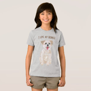 Sweet Morkie Girls Tri-Blend-T - Shirt