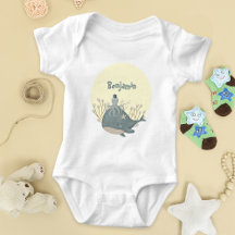 Sweet Nautical Whale Octopus Babydusche