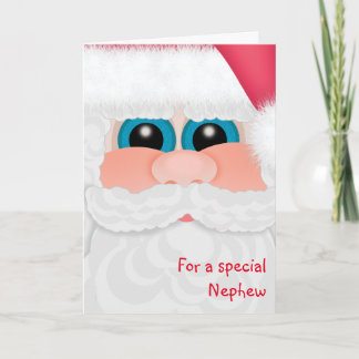 Sweet Nephew auf Weihnachts-Spaß-Weihnachtskarte Feiertagskarte