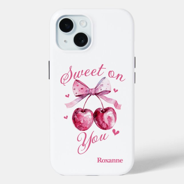 Sweet o You Customizable Valentine's Day Case-Mate iPhone Hülle (Rückseite)