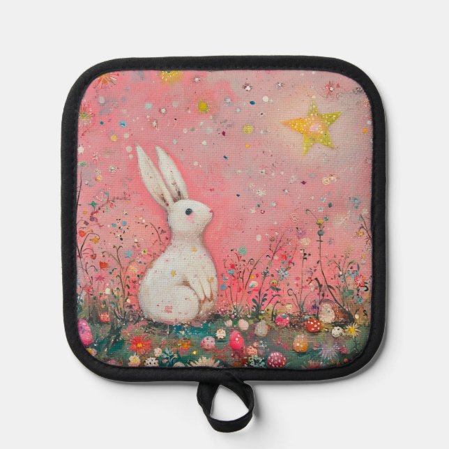 Sweet Oaster Bunny Topflappen (Vorderseite)